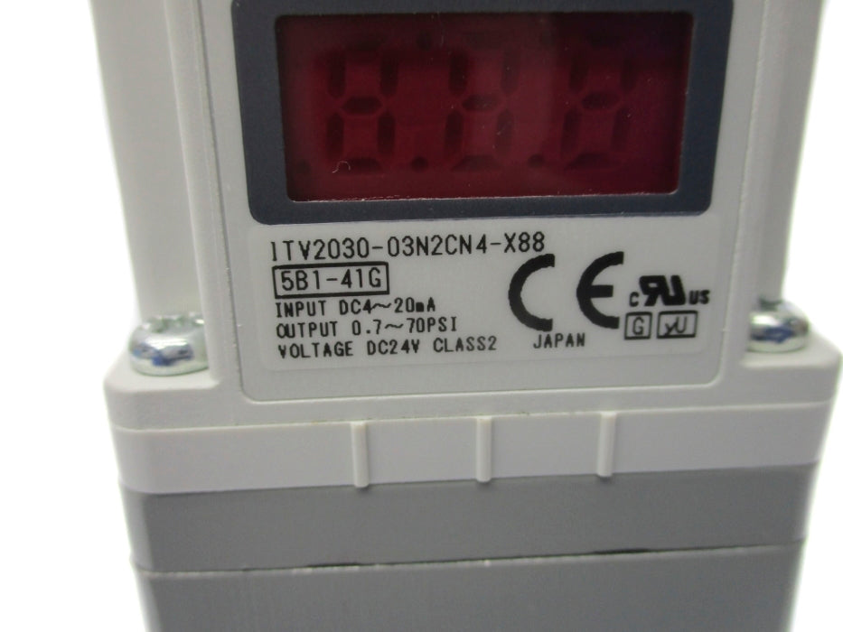 SMC ITV2030-03N2CN4-X88 24VDC 70PSI NSNP