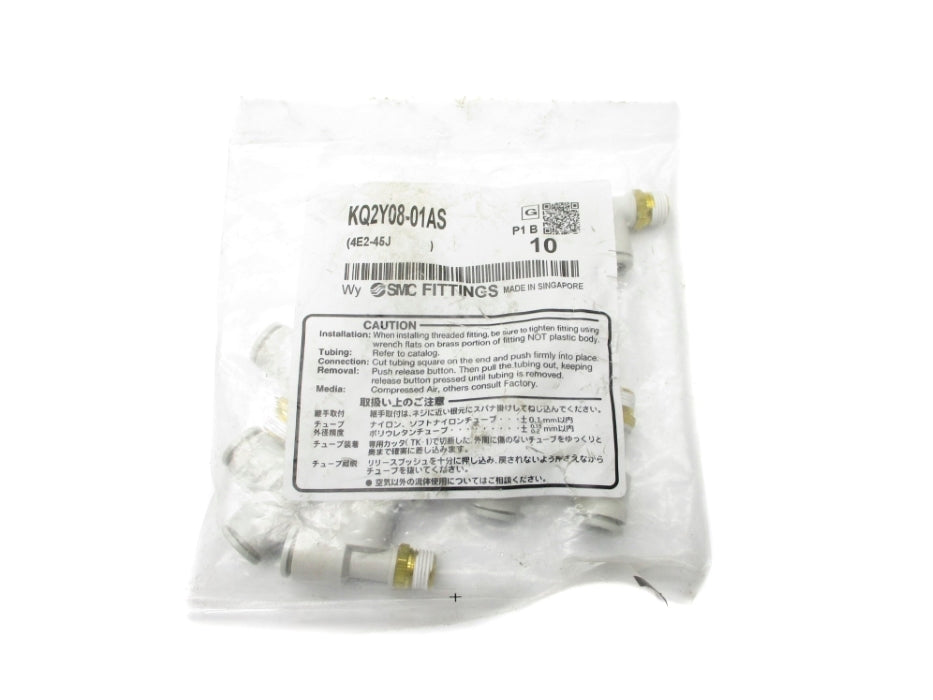 SMC KQ2Y08-01AS (PKG OF 10) NSMP