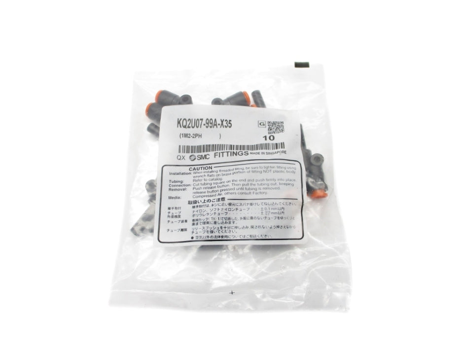 SMC KQ2U07-99A-X35 (PKG OF 10) NSMP