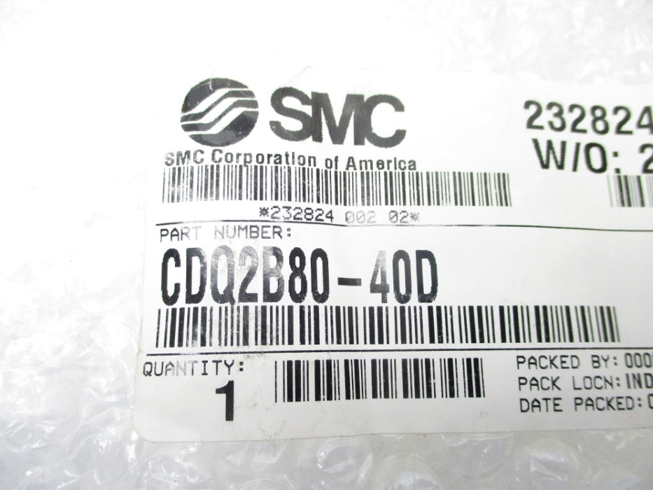 SMC CDQ2B80-40D 145PSI NSMP