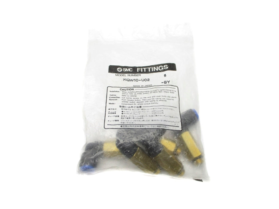 SMC KQW10-U02-BY (PKG OF 5) NSMP