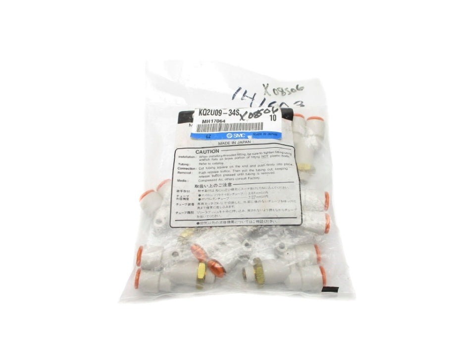 SMC KQ2U09-34S (PKG OF 10) NSMP