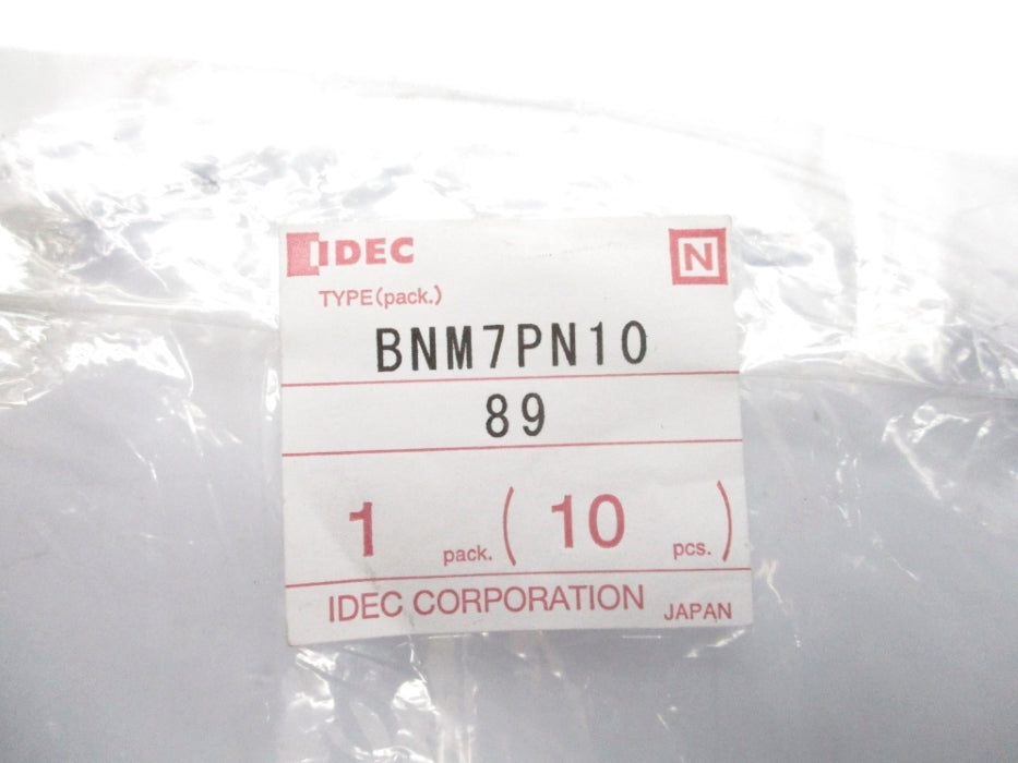 IDEC BNM7PN10 (PKG OF 10) NSMP