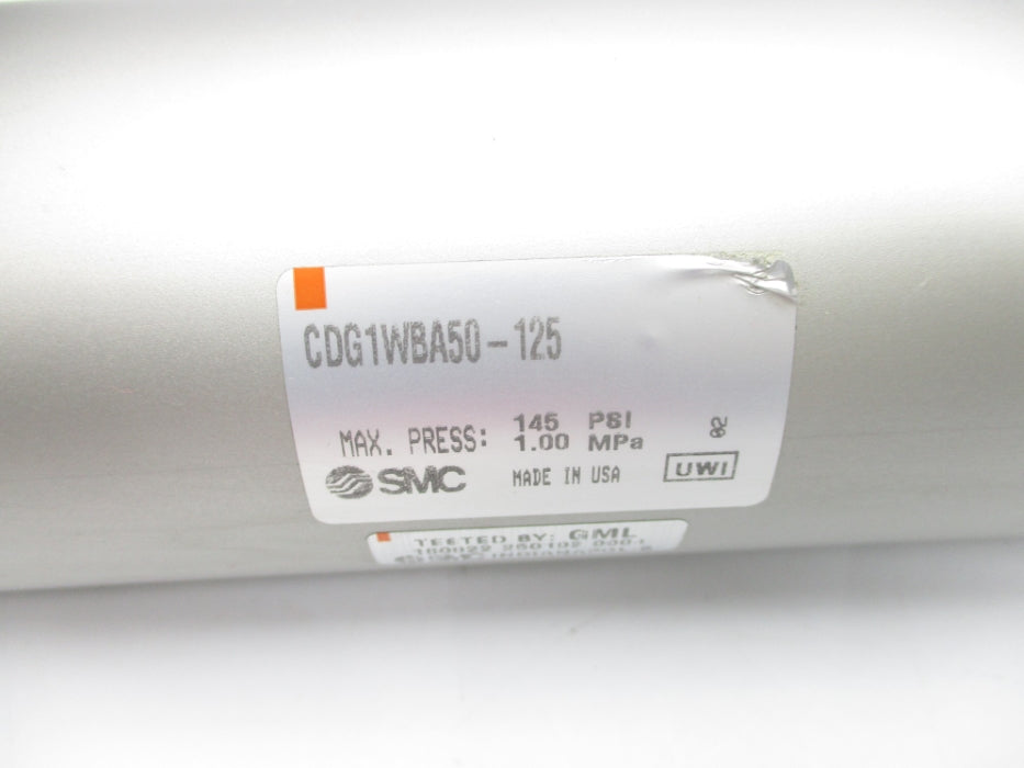 SMC CDG1WBA50-125 145PSI NSNP