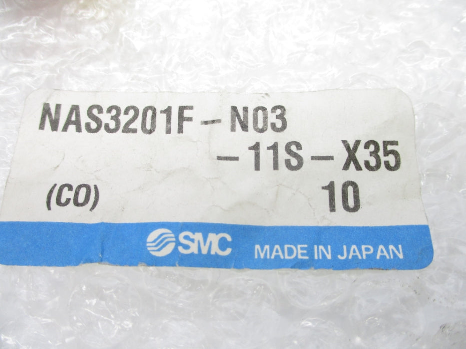 SMC NAS3201F-N03-11S-X35 (PKG OF 10) NSMP