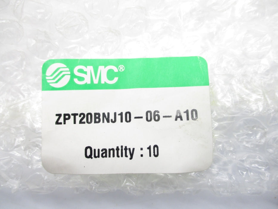 SMC ZPT20BNJ10-06-A10 (PKG OF 10) NSMP