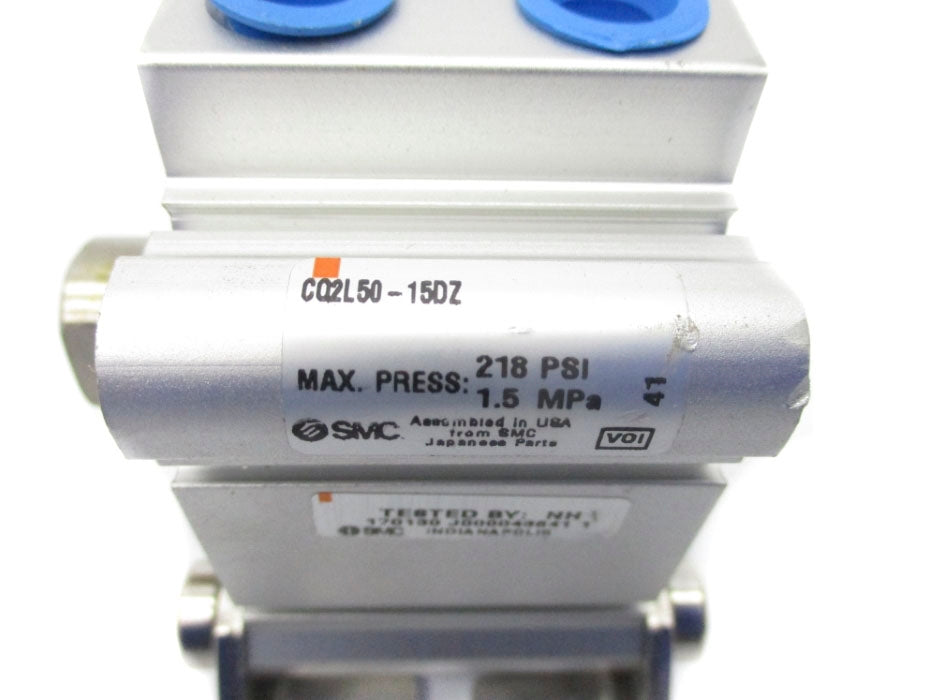 SMC CQ2L50-15DZ 218PSI NSNP