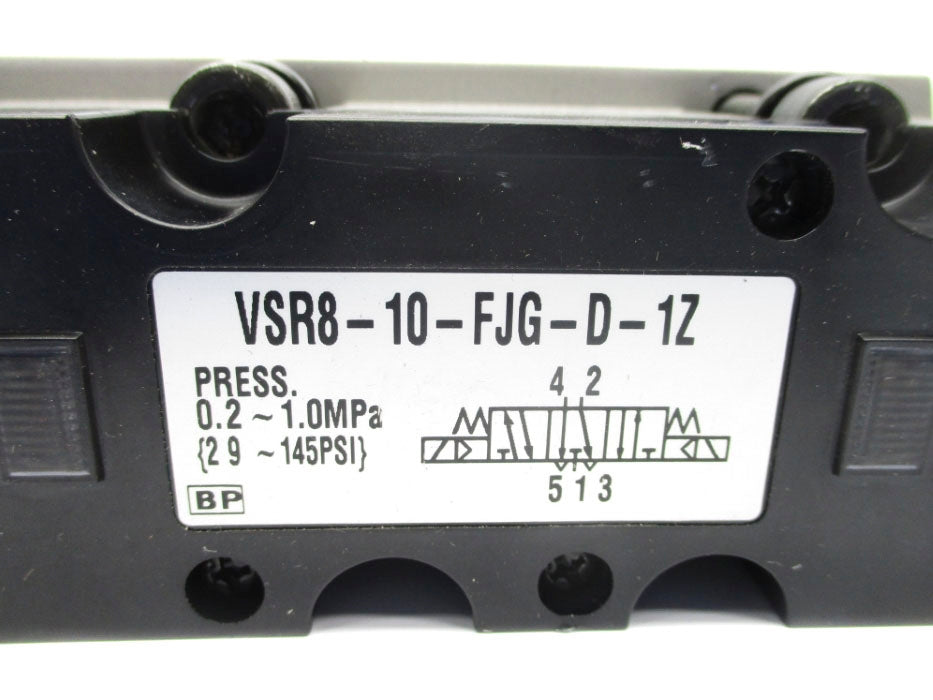 SMC VSR8-10-FJG-D-1Z 110/120V 145PSI NSNP