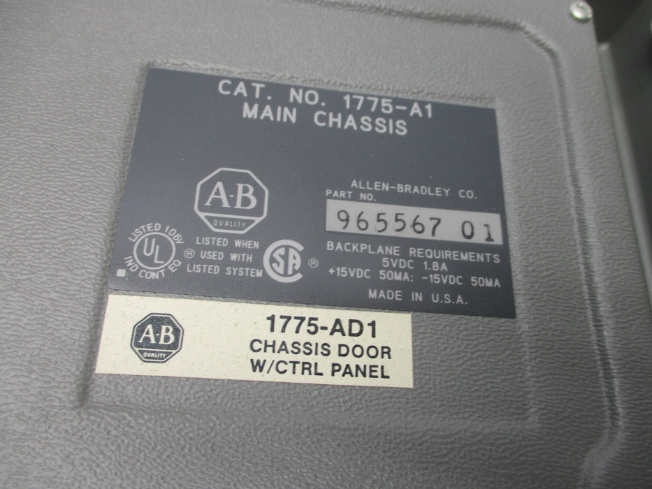 ALLEN BRADLEY 1775-AD1 PLC-3 NSNP