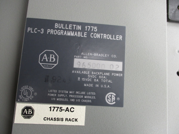ALLEN BRADLEY 1775-AD1 PLC-3 NSNP