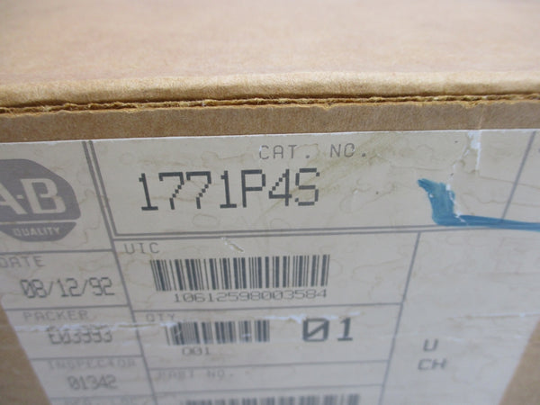 ALLEN BRADLEY 1771-P4S NUPI
