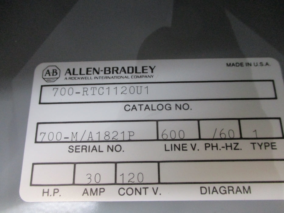 INDUSTRIAL SPARE PART 700-N31 SER. B NSNP