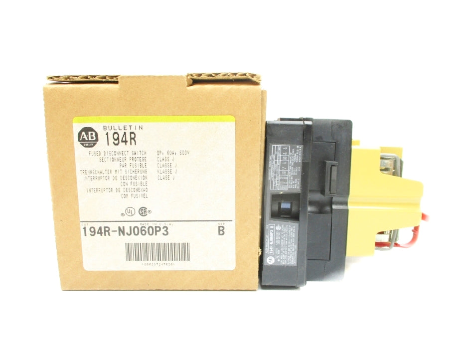 ALLEN BRADLEY 194R-NJ060P3 SER. B (BR/YL) NSMP