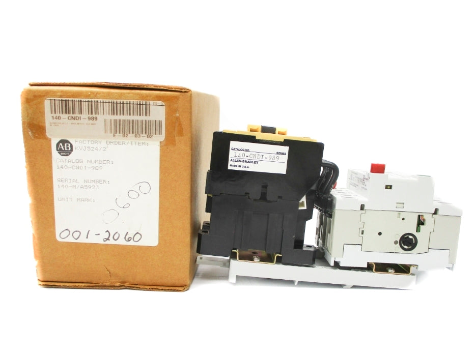 ALLEN BRADLEY 140-CNDI-989 (BR/WH) NSMP
