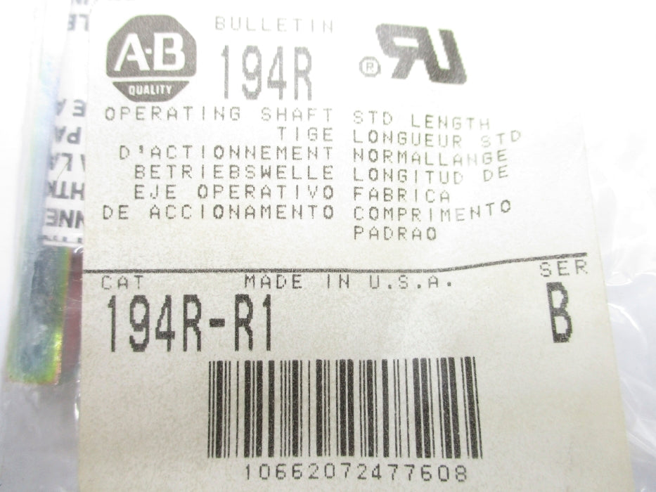 INDUSTRIAL SPARE PART 194R-R1 SER. B NSMP