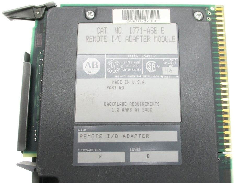 ALLEN BRADLEY 1771-ASB SER. B F/W F 5VDC 1.2A UNMP