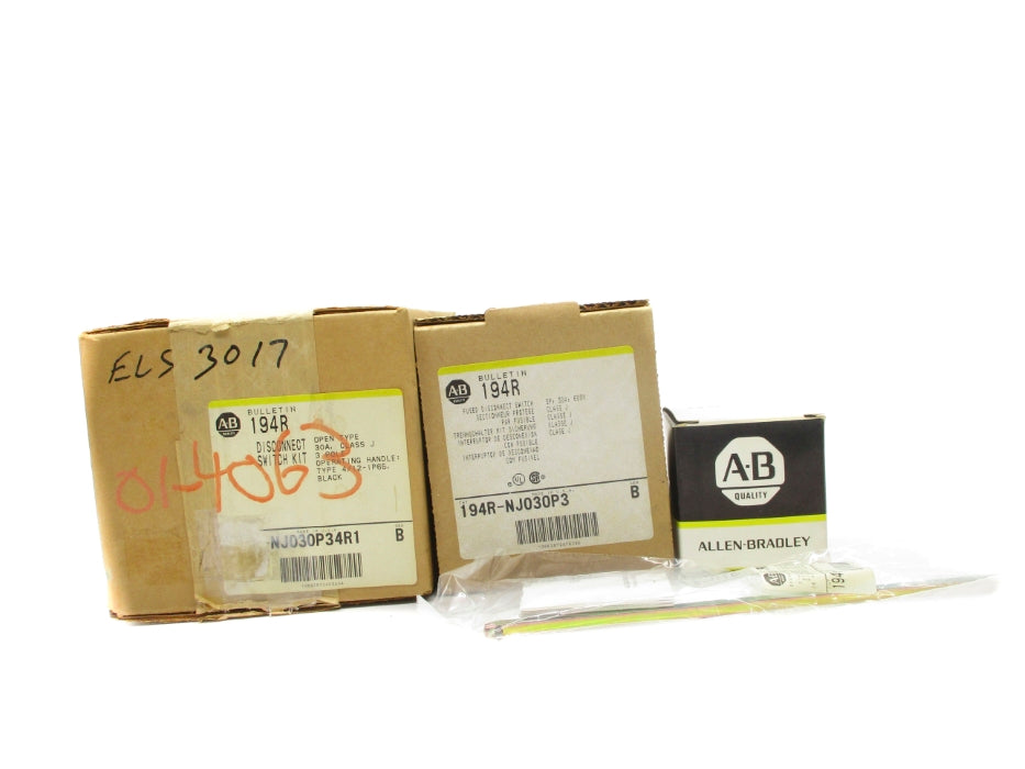 ALLEN BRADLEY 194R-NJ030P34R1 SER. B (BR/YL) NSMP