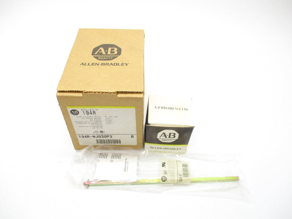 ALLEN BRADLEY 194R-NJ030P34R1 SER. B (BR/YL) NSMP