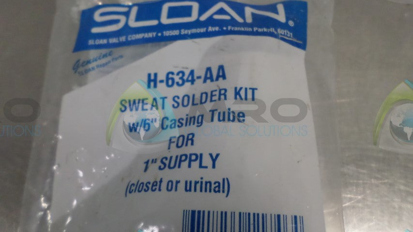 SLOAN H-634-AA SWEAT SOLDER KIT *NEW IN BAG*