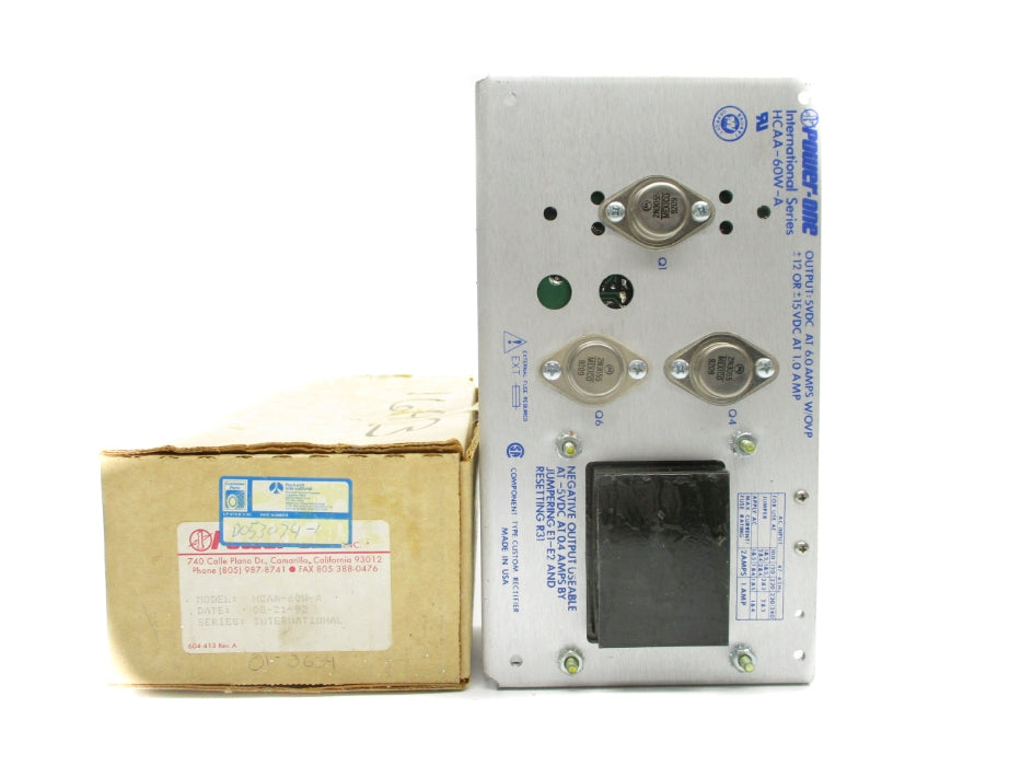POWER-ONE HCAA-60W-AG NSMP