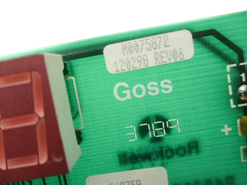 GOSS D49758-2 REV. A UNMP