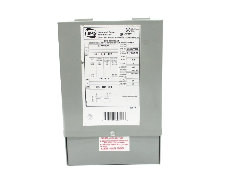 HAMMOND POWER SOLUTIONS C1F002HRS 2.0KVA NSNP