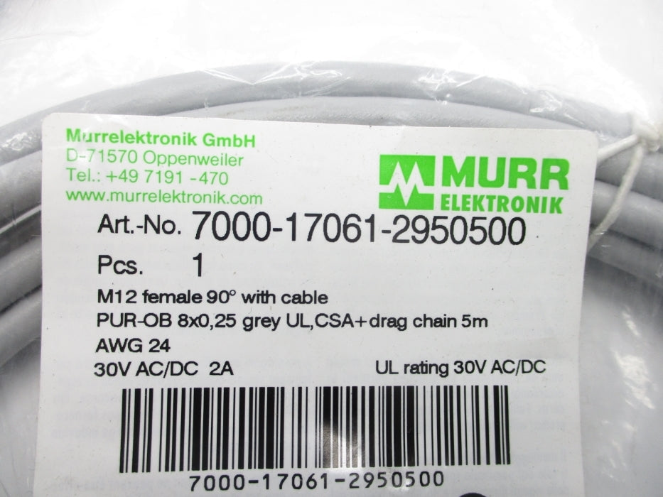 MURR ELEKTRONIK 7000-17061-2950500 NSMP