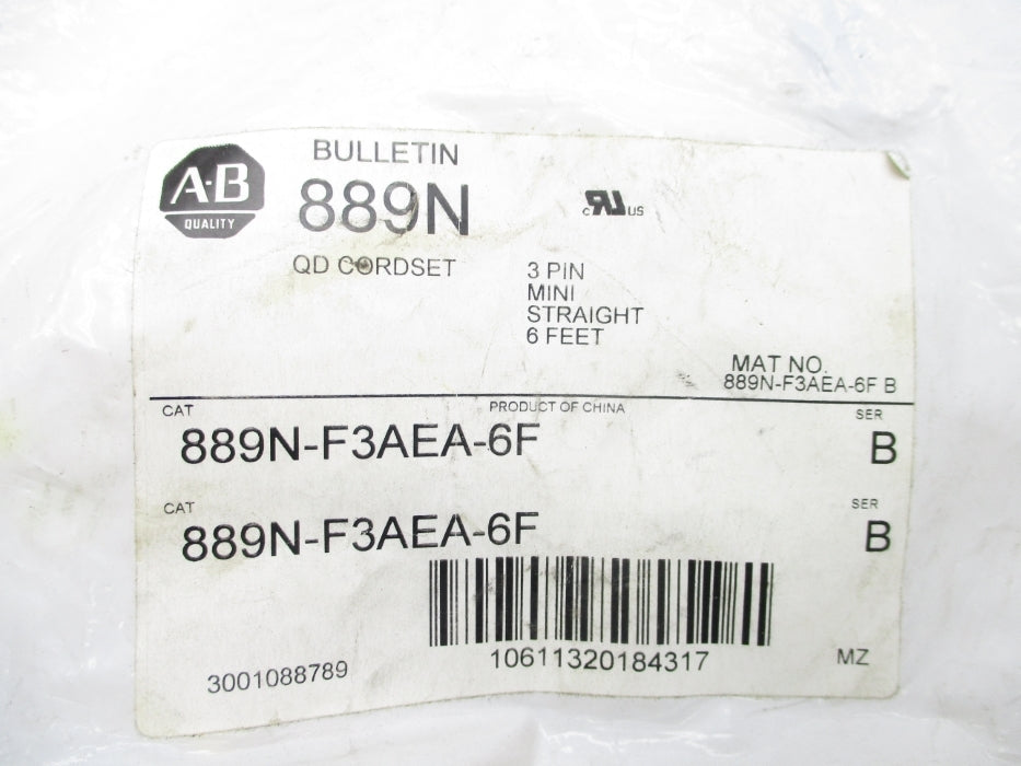 INDUSTRIAL SPARE PART 889N-F3AEA-6F SER. B NSMP
