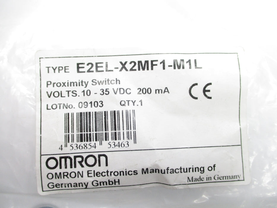 OMRON E2EL-X2MF1-M1L 10-35VDC NSMP