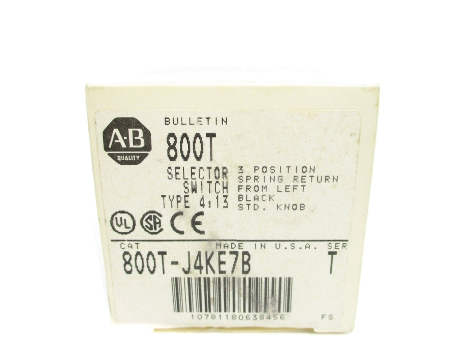 ALLEN BRADLEY 800T-J4KE7B SER. T (GY/BL) NSMP