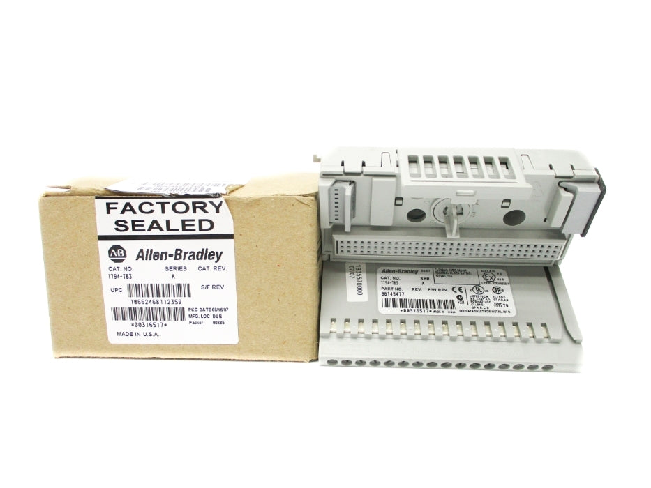 INDUSTRIAL SPARE PART 1794-TB3 SER. A 120VAC 10A NSMP
