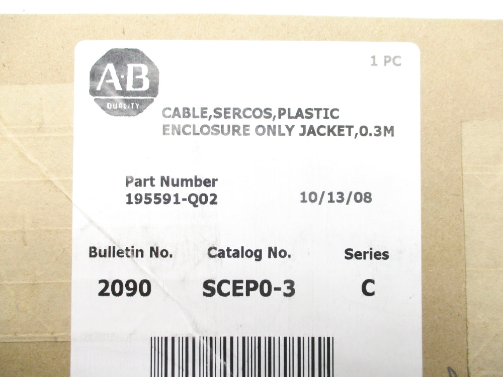 ALLEN BRADLEY 2090-SCEPO-3 SER. C NSMP