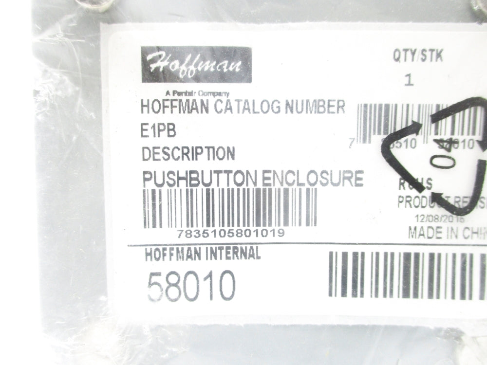HOFFMAN E1PB 58010 NSMP
