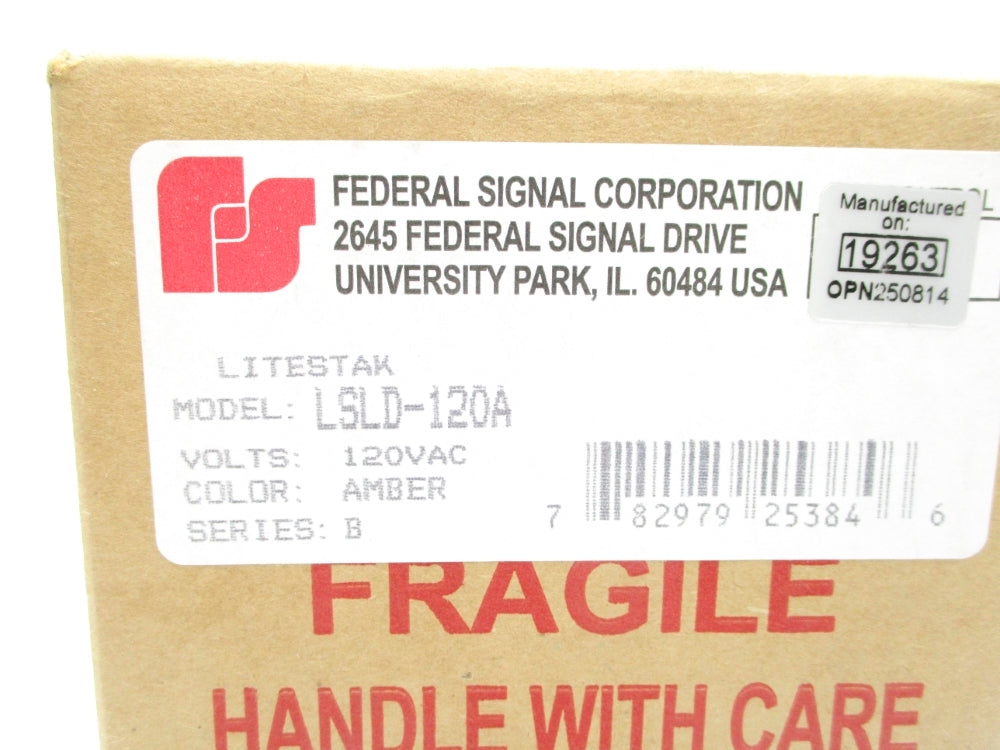 INDUSTRIAL SPARE PART LSLD-120A SER. B 120VAC NSFS