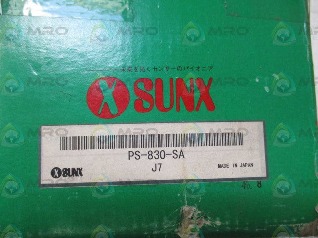 SUNX PS-830-SA BEAM SENSOR CONTROL UNIT *NEW IN BOX*