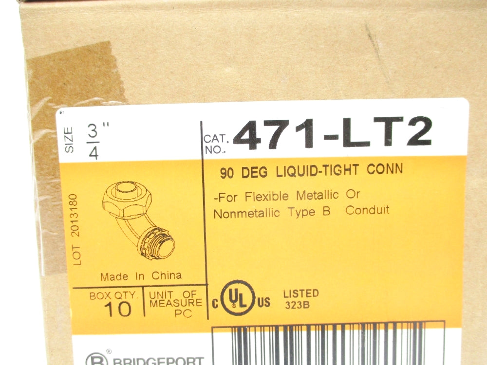 BRIDGEPORT 471-LT2 (PKG OF 10) NSMP