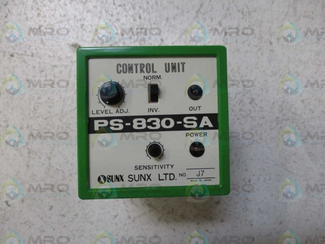 SUNX PS-830-SA BEAM SENSOR CONTROL UNIT *NEW IN BOX*