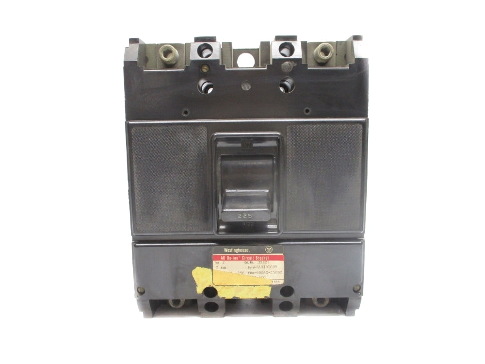 WESTINGHOUSE J2225 46A8101G09 225A 600VAC NSNP