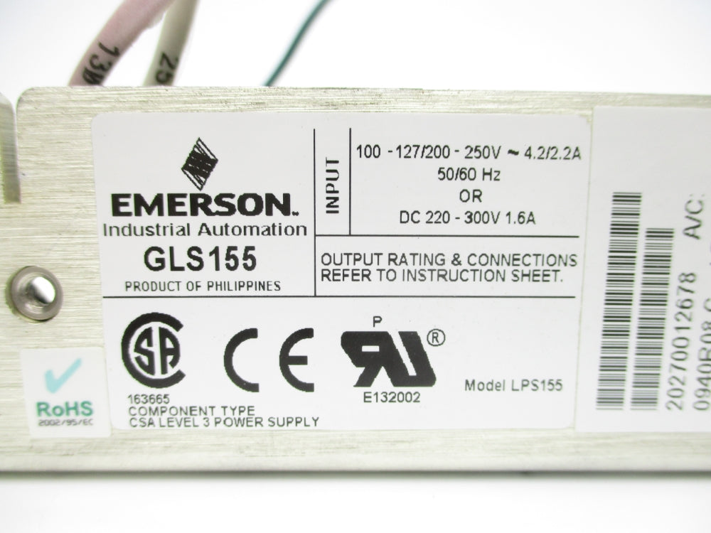 EMERSON GLS155 UNMP