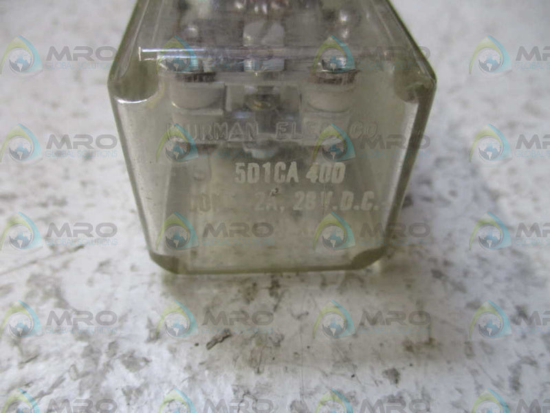 KURMAN 5D1CA 40D RELAY 28VDC *USED*