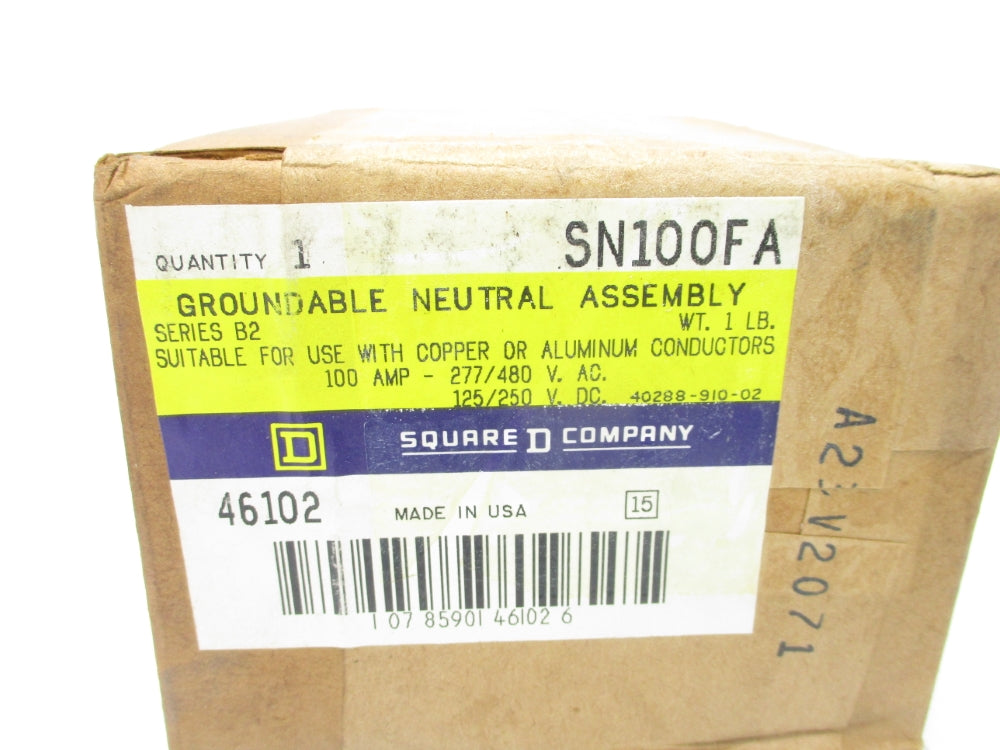 SQUARE D SN100FA SER. B2 NSMP