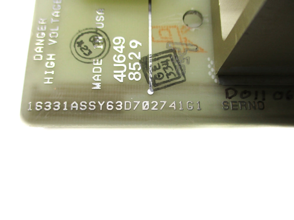 GENERAL ELECTRIC 63D702741G1 UNMP