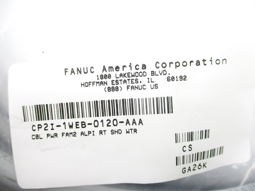 FANUC CP2I-1WEB-0120-AAA NSMP