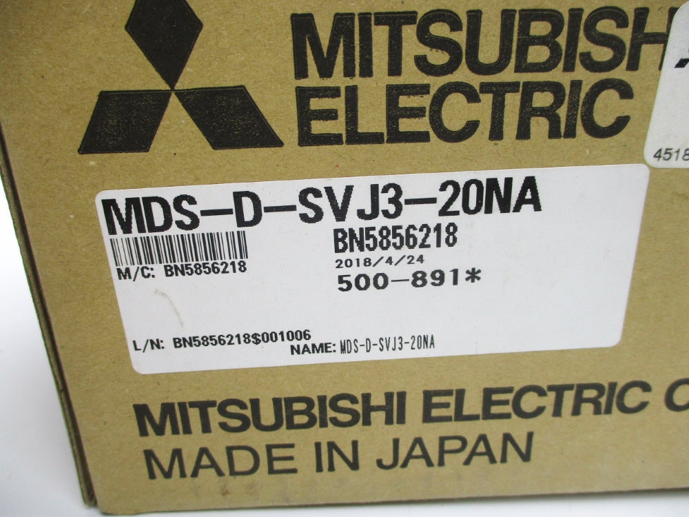 MITSUBISHI ELECTRIC MDS-D-SVJ3-20NA NSMP