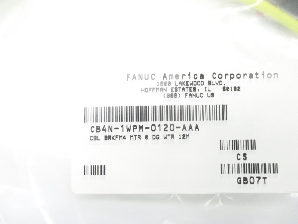 FANUC CB4N-1WPM-0120-AAA NSMP