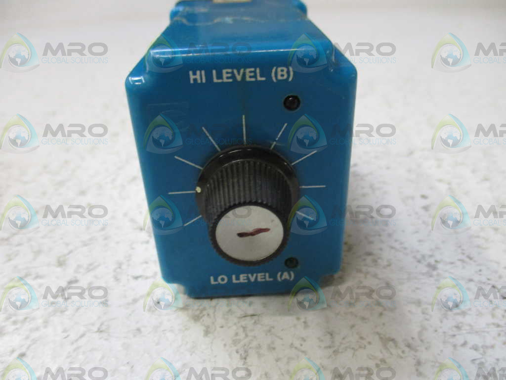 CONTROL ENGINEERING DLR115A2A3M DUAL LEVEL CONTROL *USED*