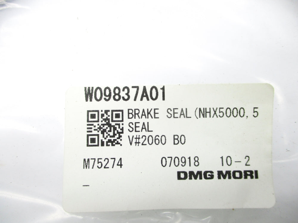 DMG MORI W09837A01 NHX5000 NSMP