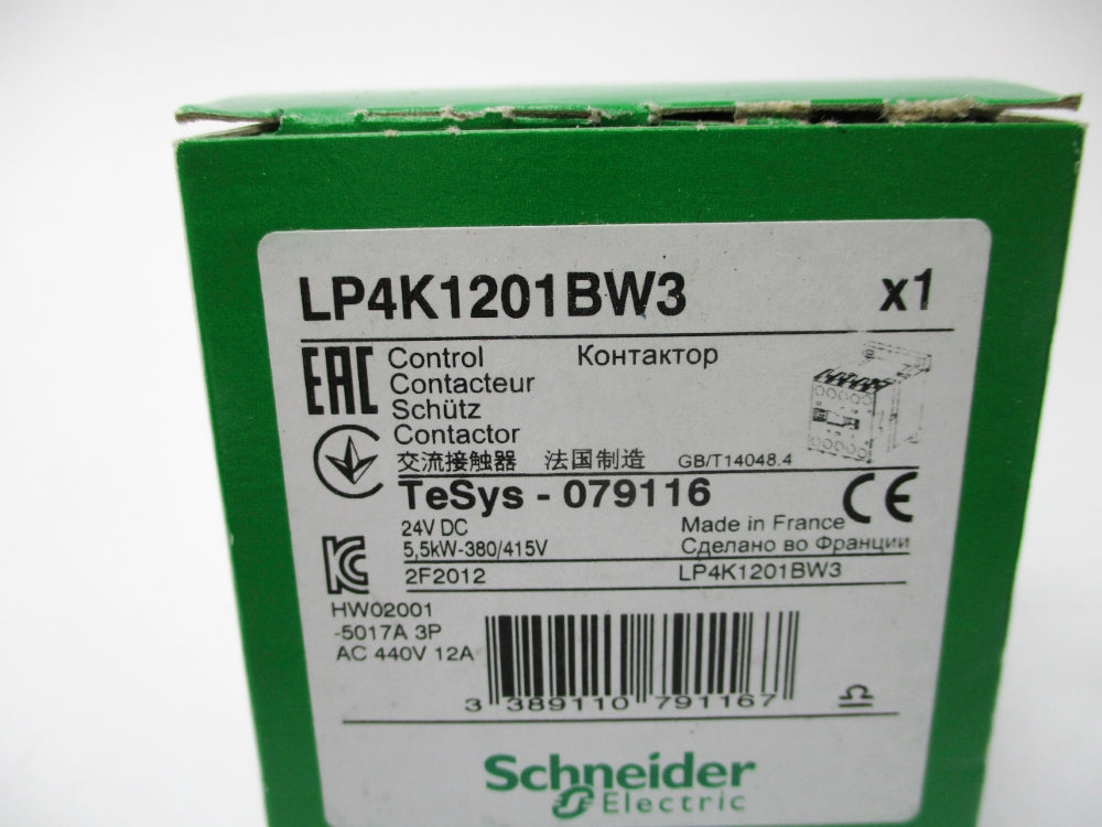 SCHNEIDER ELECTRIC LP4K1201BW3 24VDC NSMP