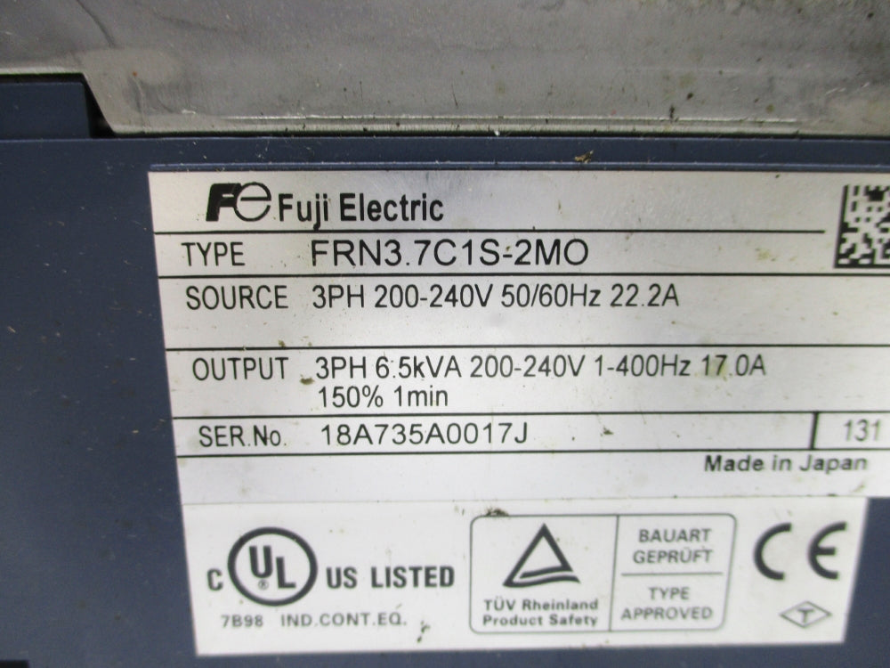FUJI ELECTRIC FRN3.7C1S-2MO UNMP