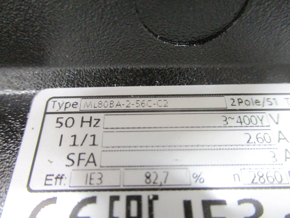 GRUNDFOS ML80BA-2-56C-C2 MTC4-8/4A-WB-A-AQQV NUPI